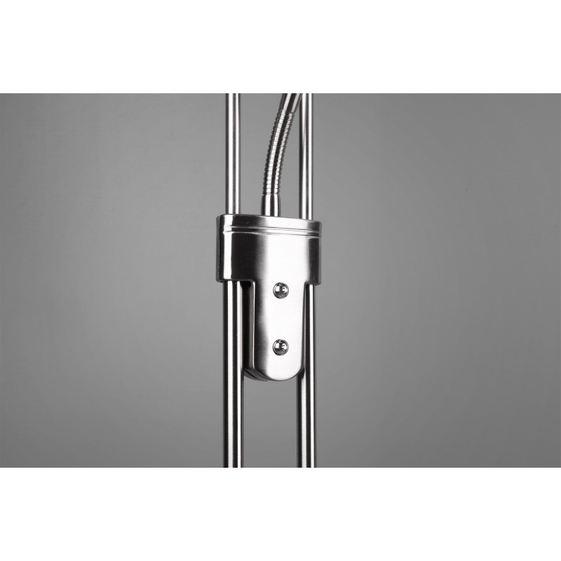 RL Lampa podłogowa ORSON R40073507 srebrny i odcienie srebra, biały