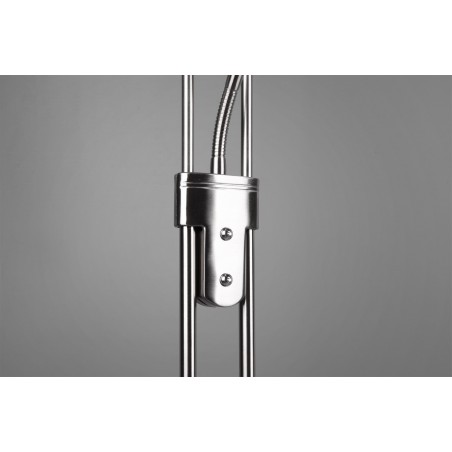 RL Lampa podłogowa ORSON R40073507 srebrny i odcienie srebra, biały