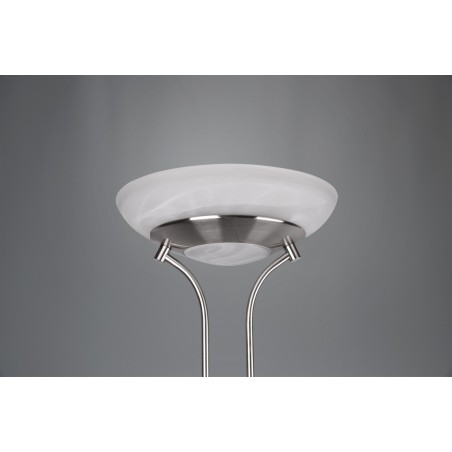 RL Lampa podłogowa ORSON R40073507 srebrny i odcienie srebra, biały