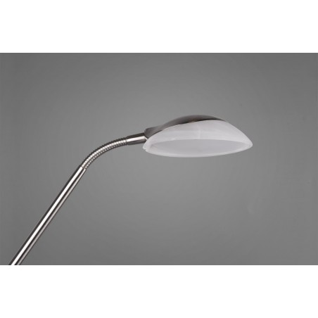 RL Lampa podłogowa ORSON R40073507 srebrny i odcienie srebra, biały