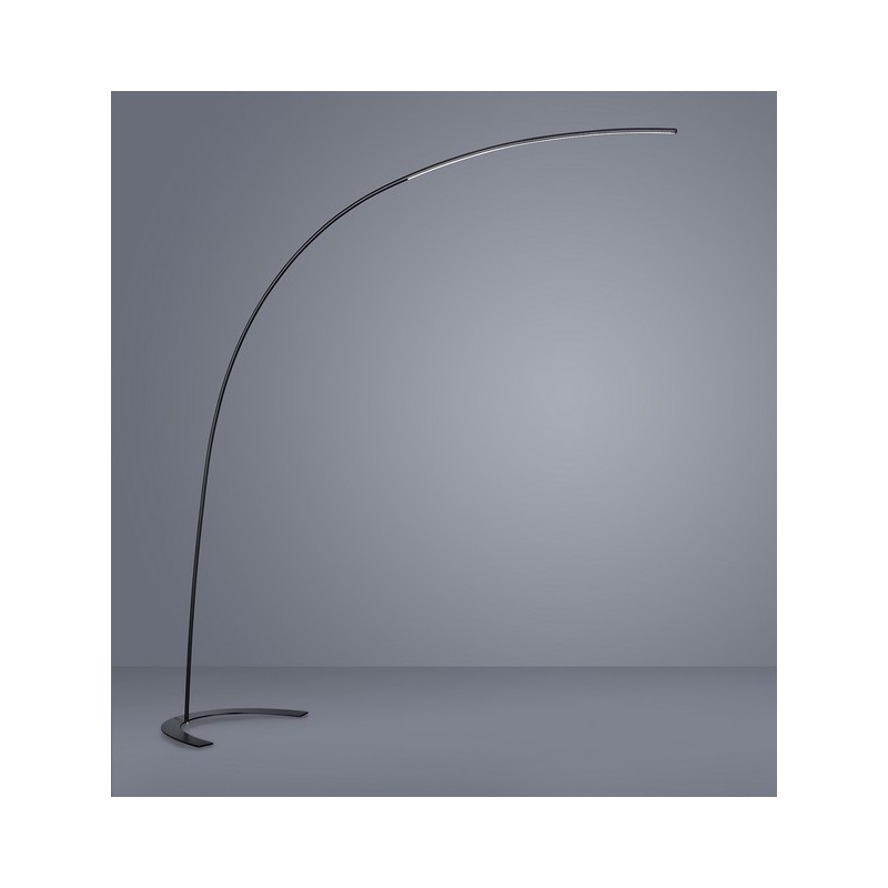 Trio Lampa podłogowa SHANGHAI 427511802 czarny