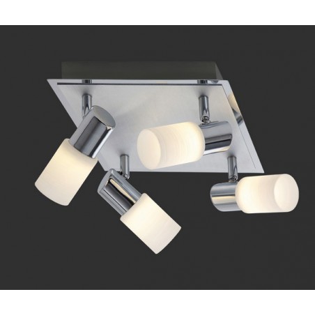 Trio Reflektor sufitowy CLAPTON 821430405 srebrny i odcienie srebra