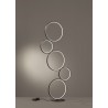 Trio Lampa podłogowa RONDO 422610532 czarny