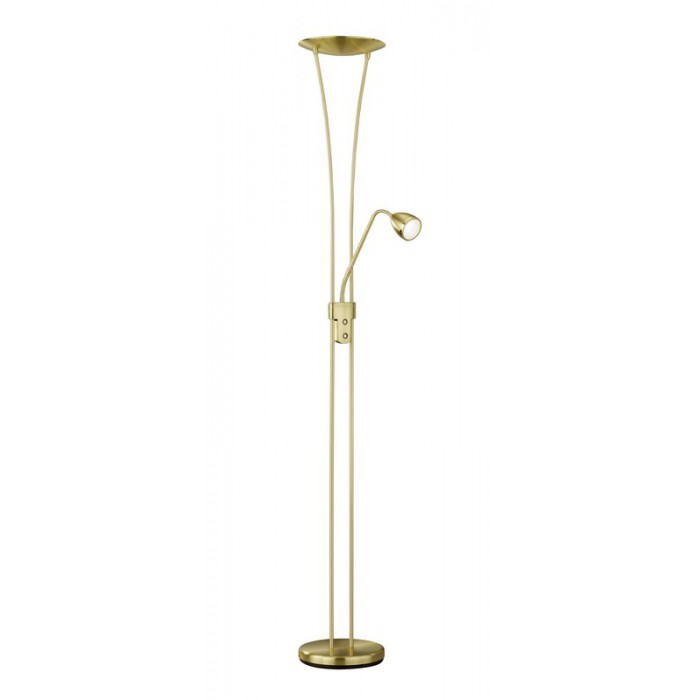 Trio Lampa podłogowa ARIZONA 426410208 złoty i odcienie złota