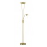 Trio Lampa podłogowa ARIZONA 426410208 złoty i odcienie złota