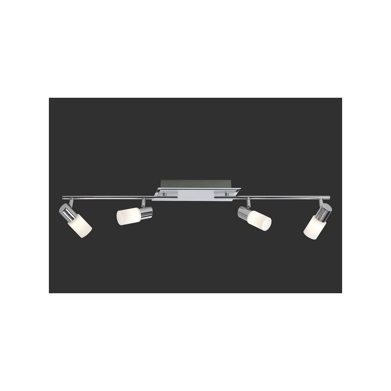 Trio Reflektor sufitowy CLAPTON 821410405 srebrny i odcienie srebra