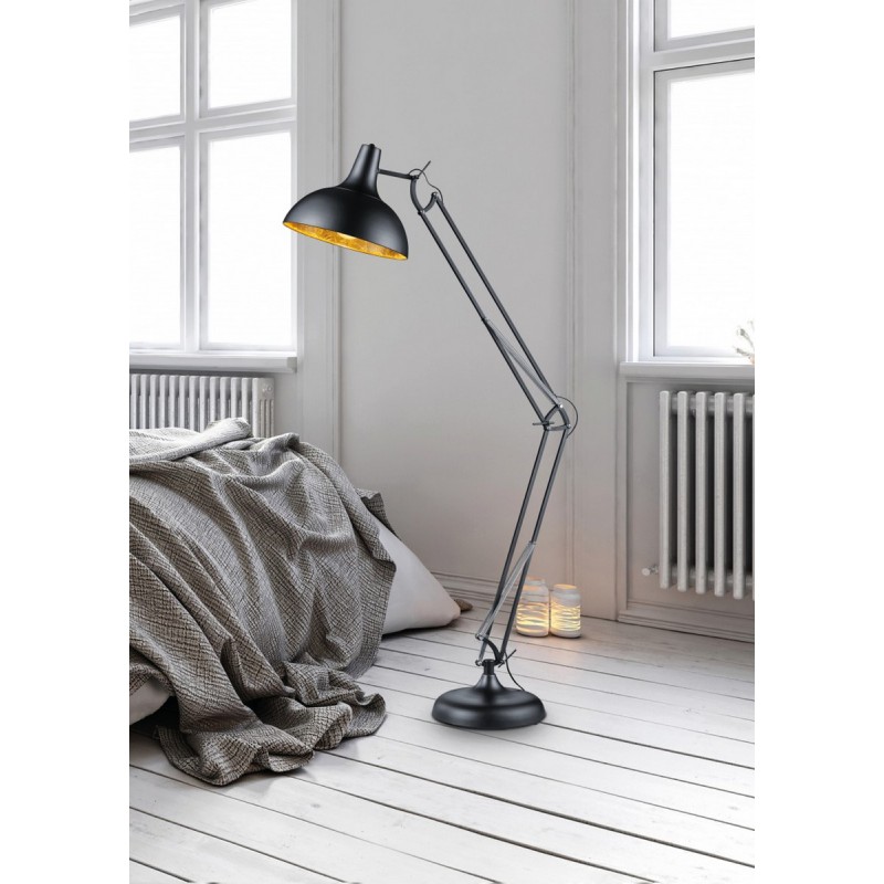 RL Lampa podłogowa SALVADOR R46061032 czarny