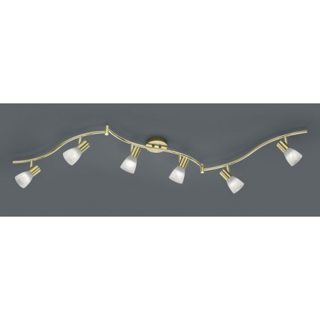 Trio Reflektor sufitowy LEVISTO 871010608 złoty i odcienie złota