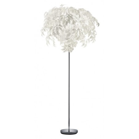 RL Lampa podłogowa LEAVY R40463001 srebrny i odcienie srebra, biały