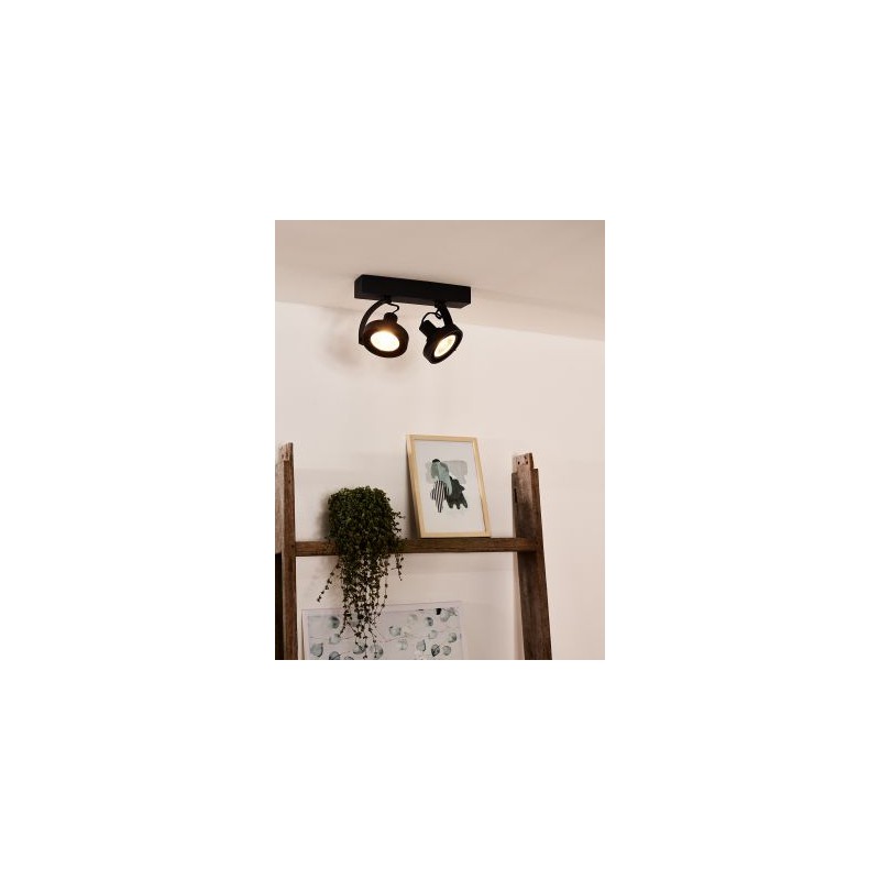 Lucide Reflektor sufitowy DORIAN 22968/24/30 czarny