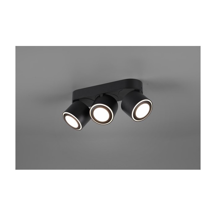Trio Reflektor sufitowy TAURUS 652910332 czarny