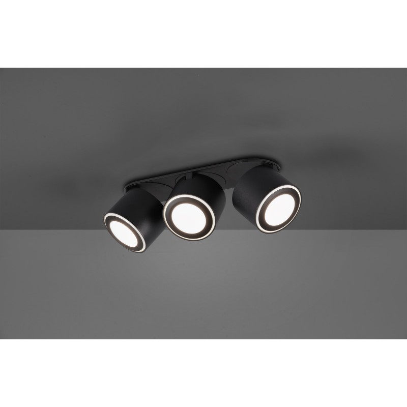 Trio Reflektor sufitowy TAURUS 652910332 czarny