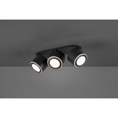 Trio Reflektor sufitowy TAURUS 652910332 czarny