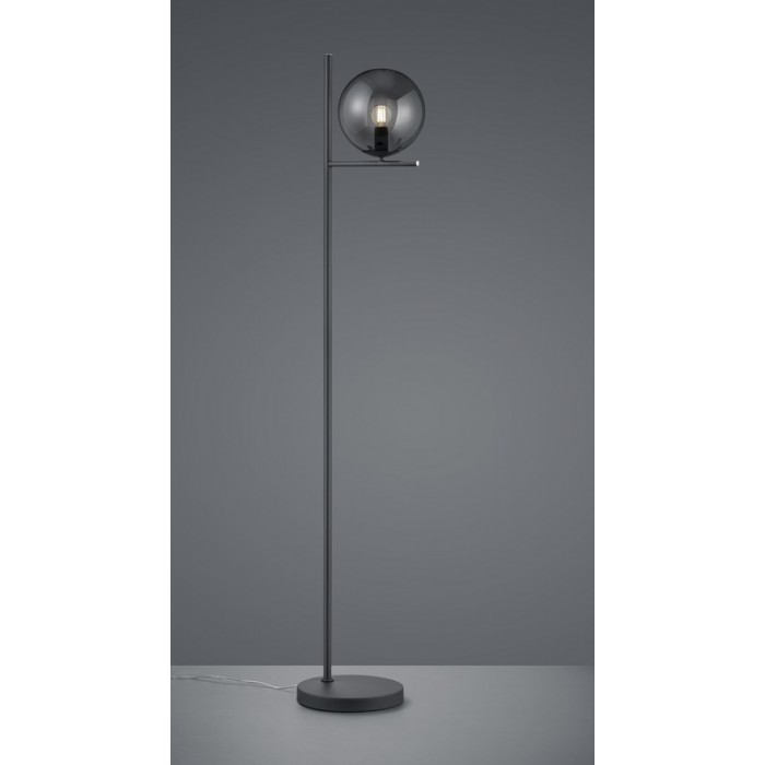 Trio Lampa podłogowa PURE 402000142 antracyt