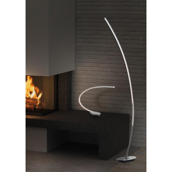 RL Lampa podłogowa SOLO R42791105 srebrny i...