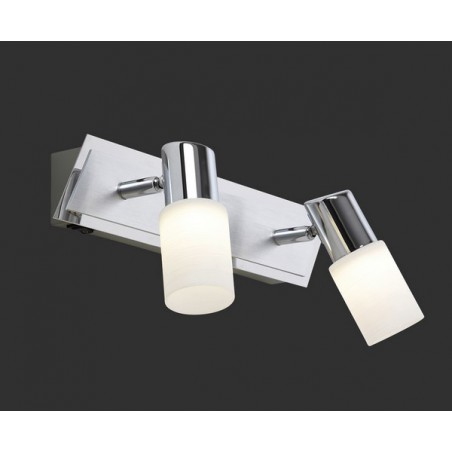 Trio Reflektor ścienny CLAPTON 821470205 srebrny i odcienie srebra