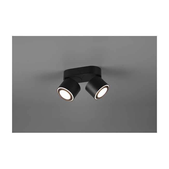 Trio Reflektor sufitowy TAURUS 652910232 czarny