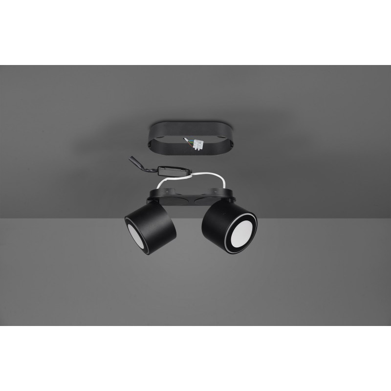 Trio Reflektor sufitowy TAURUS 652910232 czarny