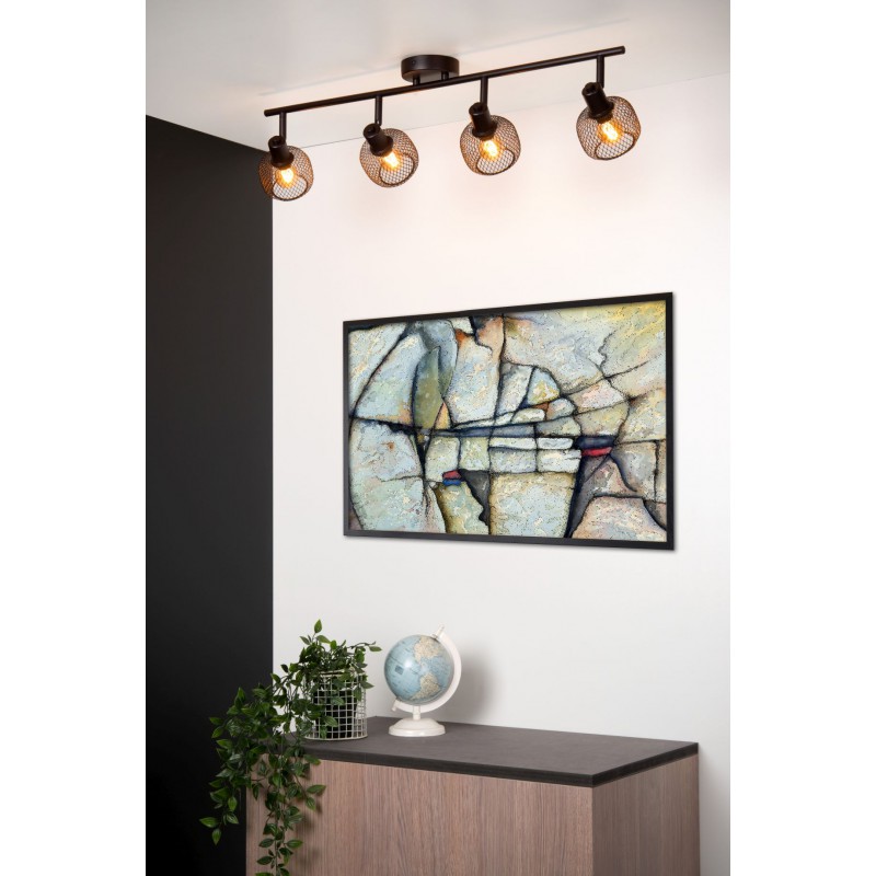 Lucide Reflektor sufitowy MAREN 77978/04/30 czarny