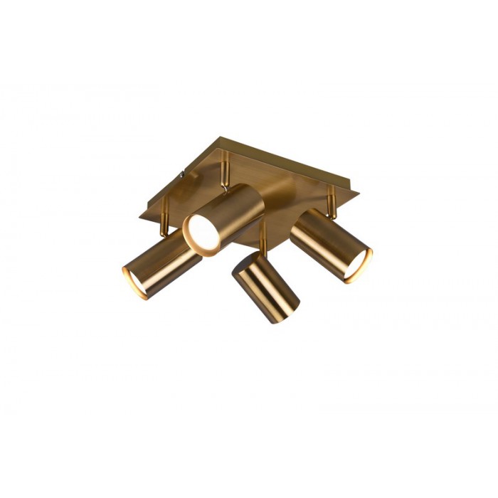 Trio Reflektor sufitowy MARLEY 802430404 złoty i odcienie złota