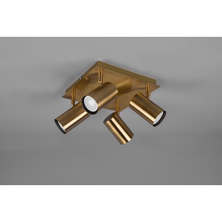 Trio Reflektor sufitowy MARLEY 802430404 złoty i odcienie złota