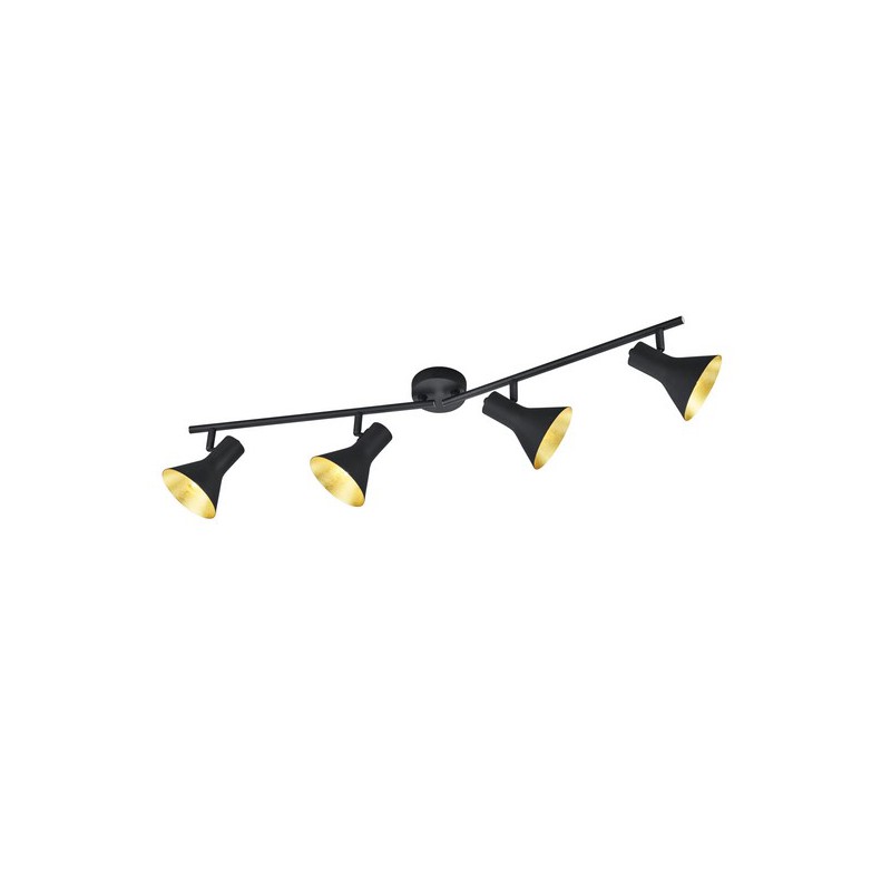 RL Reflektor sufitowy NINA R80164002 złoty i odcienie złota, czarny