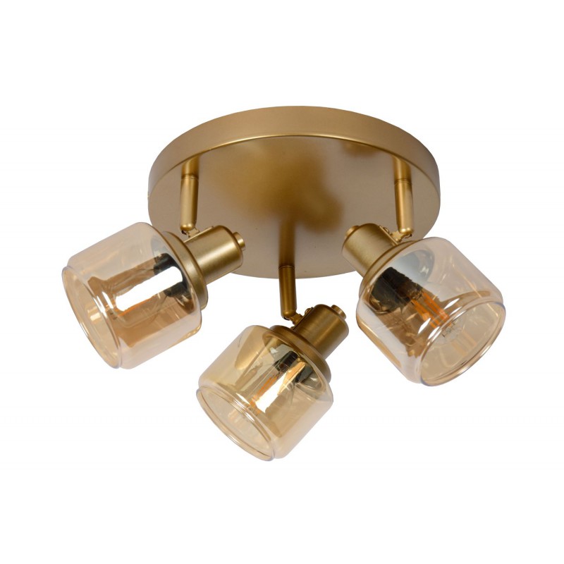 Lucide Reflektor sufitowy BJORN 77979/13/02 złoty i odcienie złota