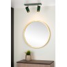 Lucide Reflektor sufitowy FLORIS 35913/02/33 zielony, złoty i odcienie złota