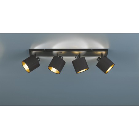 RL Reflektor sufitowy TOMMY R80334079 czarny