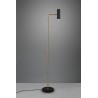 Trio Lampa podłogowa MARLEY 412400108 złoty i odcienie złota