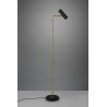 Trio Lampa podłogowa MARLEY 412400108 złoty i odcienie złota