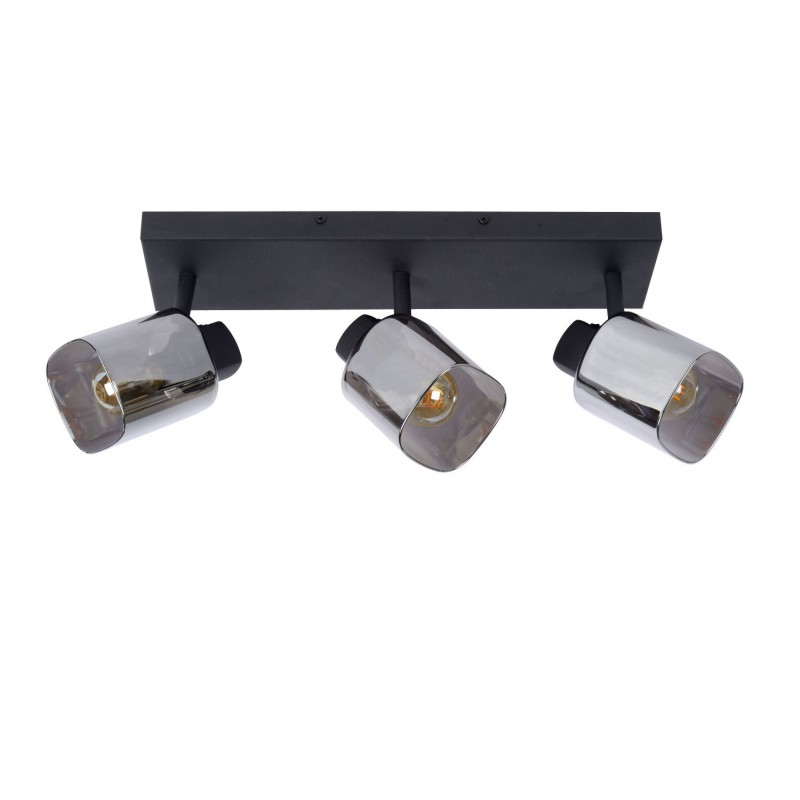 Lucide Reflektor sufitowy ALION 17999/03/30 czarny, szary i odcienie szarości