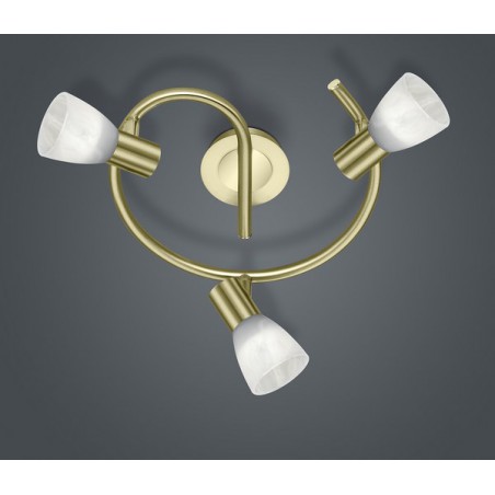 Trio Reflektor sufitowy LEVISTO 871090308 złoty i odcienie złota