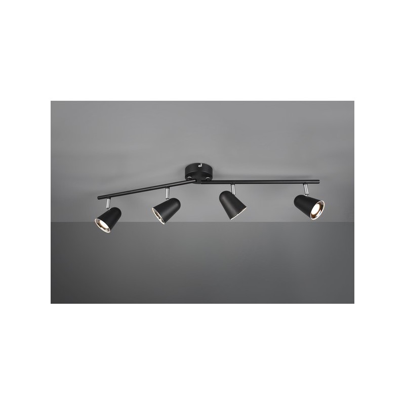 RL Reflektor sufitowy TOULOUSE R82124132 czarny