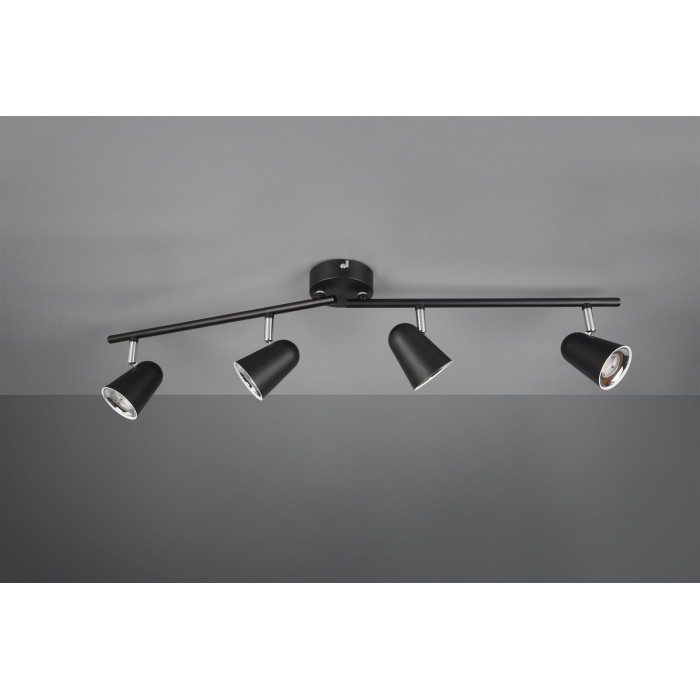 RL Reflektor sufitowy TOULOUSE R82124132 czarny