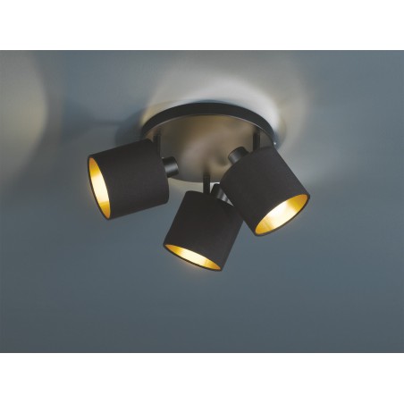 RL Reflektor sufitowy TOMMY R80333979 czarny