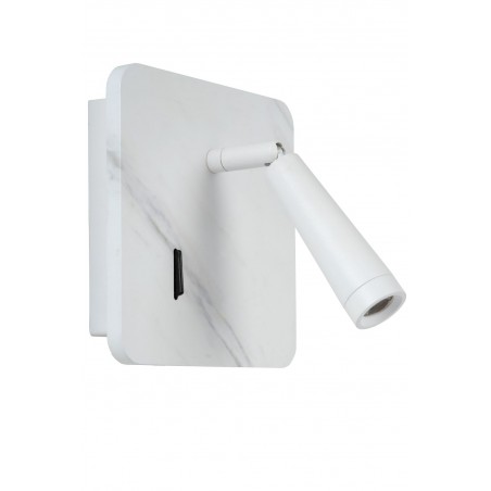 Lucide Reflektor ścienny OREGON 77282/03/31 biały