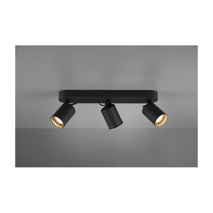 Trio Reflektor sufitowy PAGO 803500332 czarny