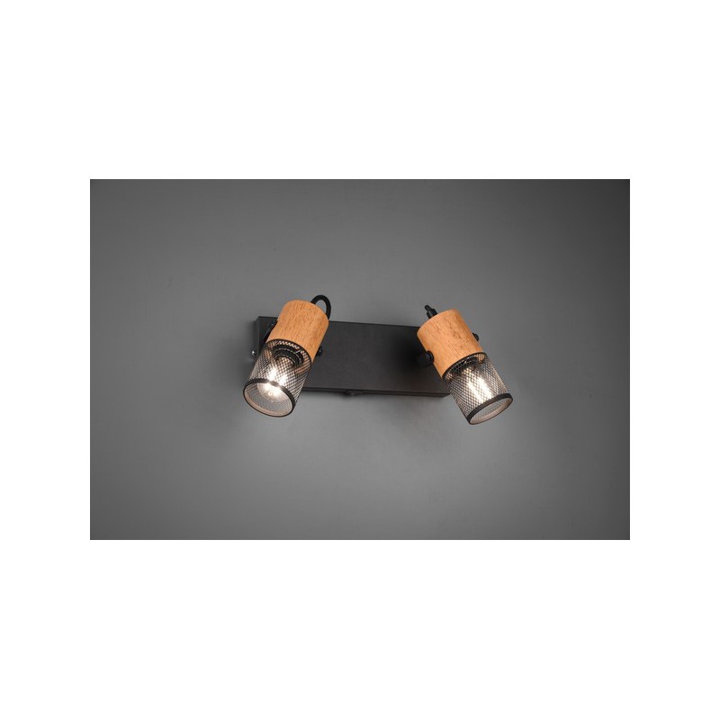 Trio Reflektor sufitowy TOSH 804370232 czarny