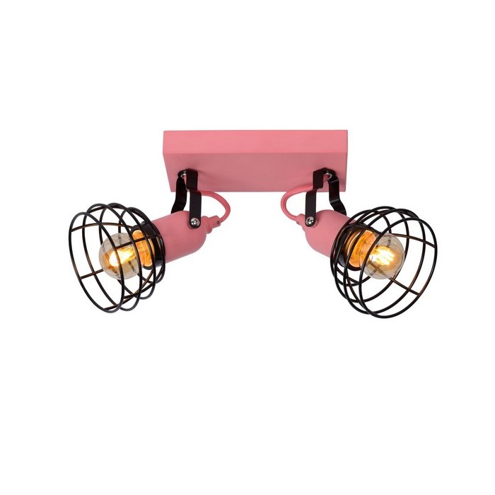 Lucide Reflektor sufitowy PAULIEN 08927/02/66 różowy