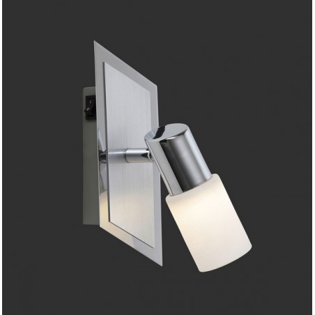 Trio Reflektor ścienny CLAPTON 821470105 srebrny i odcienie srebra