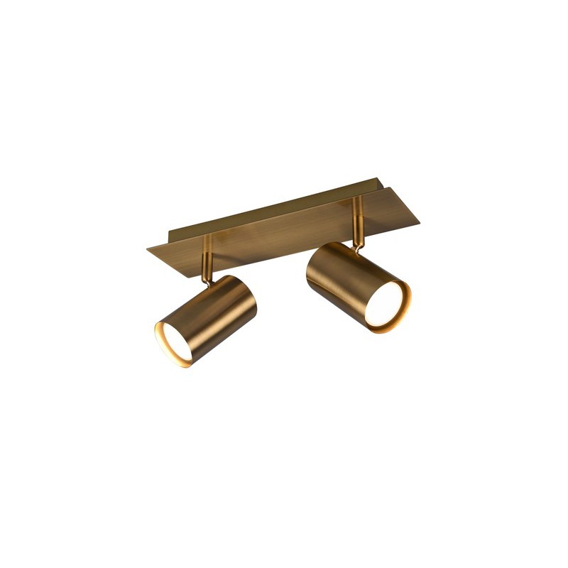 Trio Reflektor sufitowy MARLEY 802400204 złoty i odcienie złota