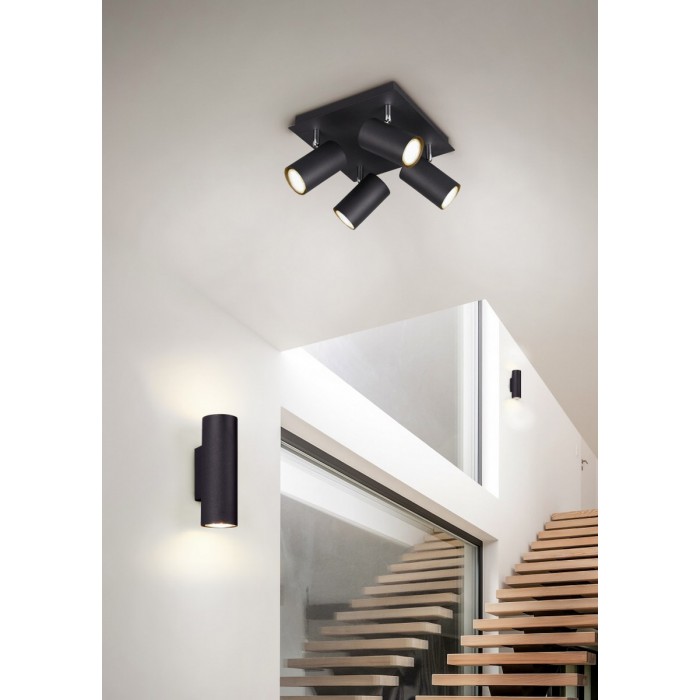 Trio Reflektor sufitowy MARLEY 802430432 czarny