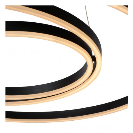 Lucide Lampa wisząca LED nowoczesna TRINITI 46402/99/30 czarny