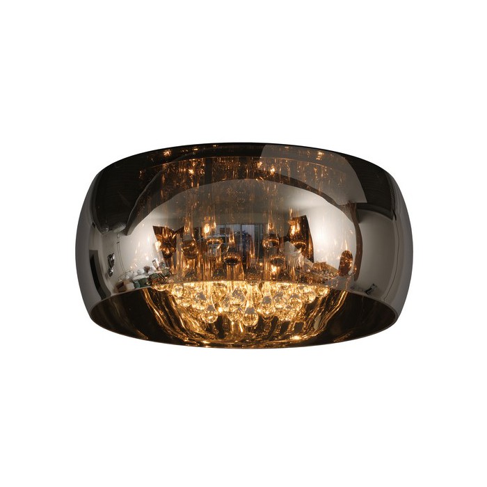 Lucide Lampa natynkowa PEARL 70163/06/11 srebrny i odcienie srebra