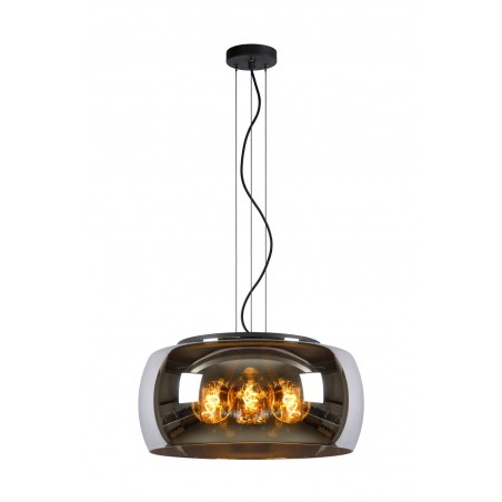 Lucide Lampa wisząca nowoczesna OLIVIA 45401/50/65 szary i odcienie szarości, czarny