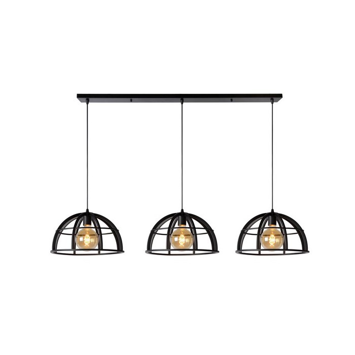 Lucide Lampa wisząca nowoczesna DIKRA 76464/03/30 czarny