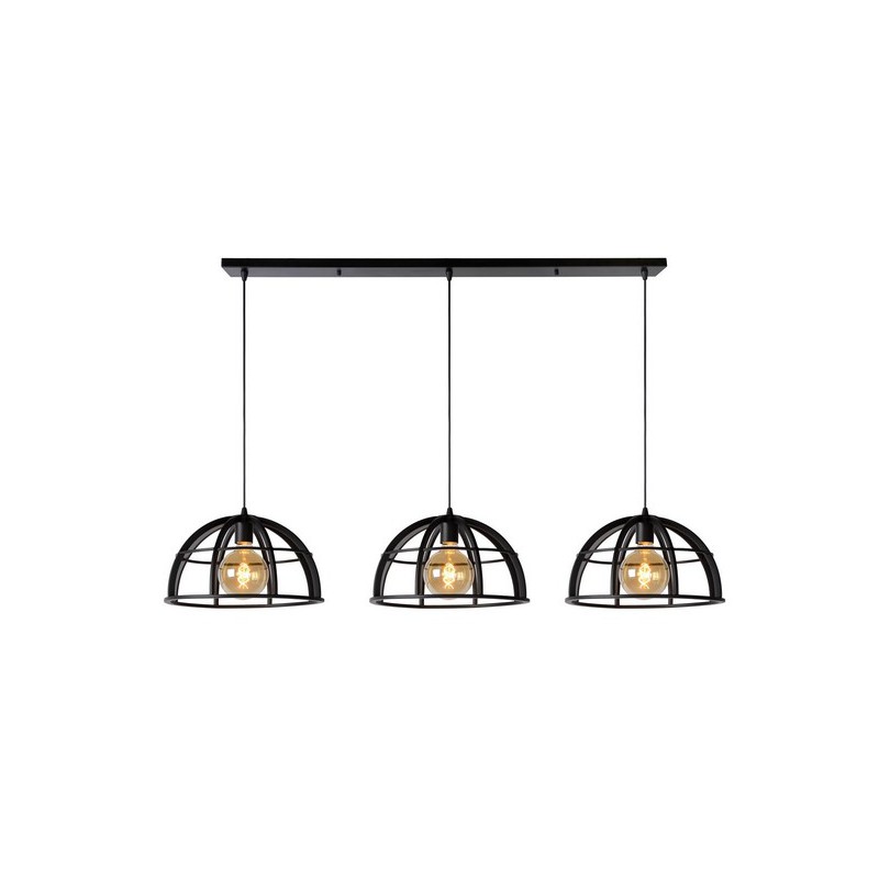 Lucide Lampa wisząca nowoczesna DIKRA 76464/03/30 czarny