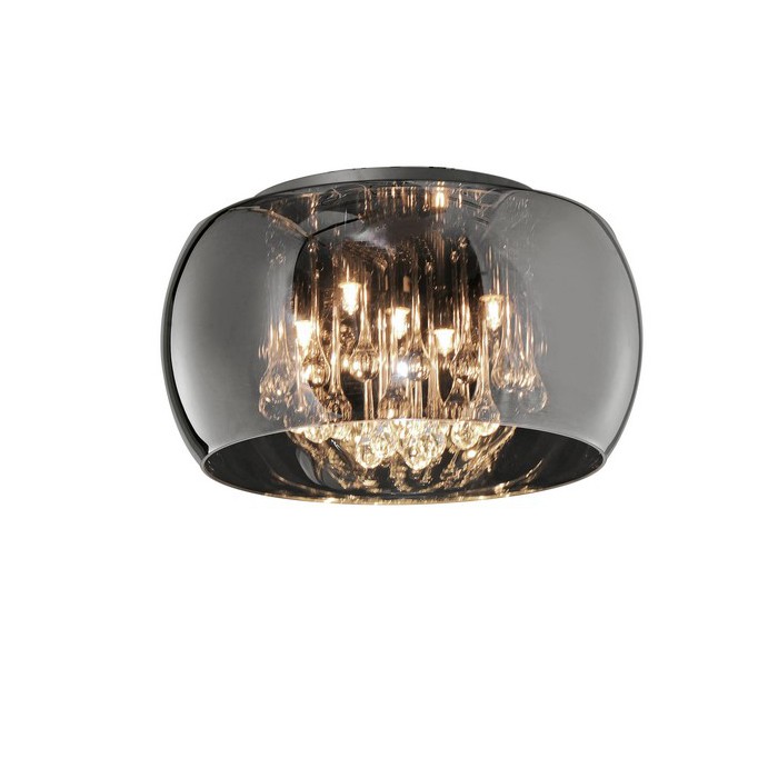 Trio Lampa natynkowa VAPORE 611210506 srebrny i odcienie srebra