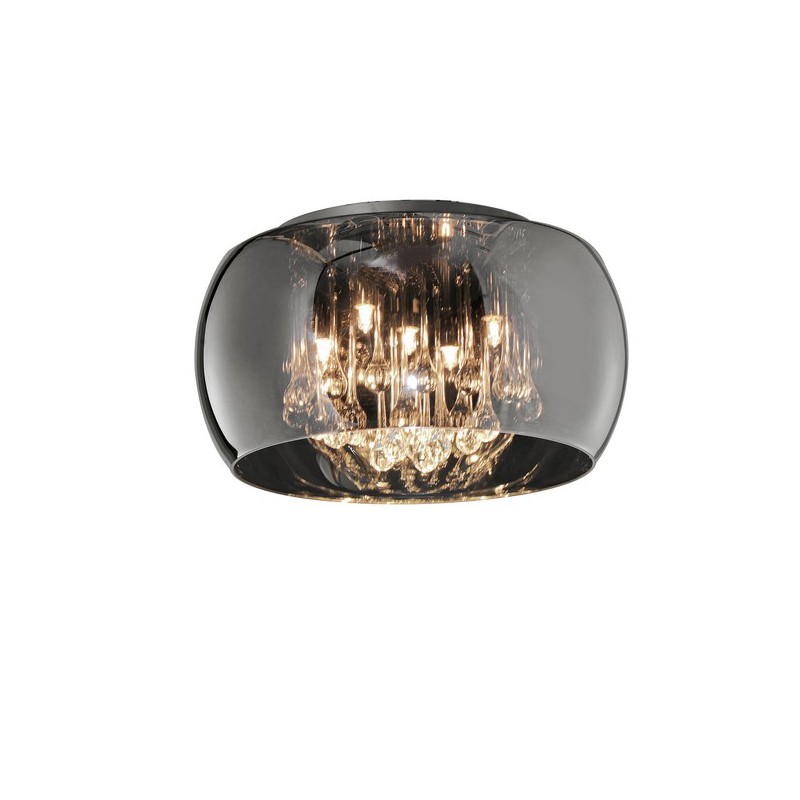 Trio Lampa natynkowa VAPORE 611210506 srebrny i odcienie srebra